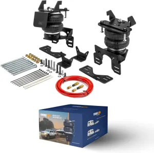 TORQUE Airbag Air Bag Suspension Kit for 2017-2025 Ford F250 F350 4WD only and F450 2WD 4WD F-250 F-350 F-450 Super Duty Rear Helper Bag Spring 5000 lbs (Replaces Firestone Ride Rite 2625) (TR2625)