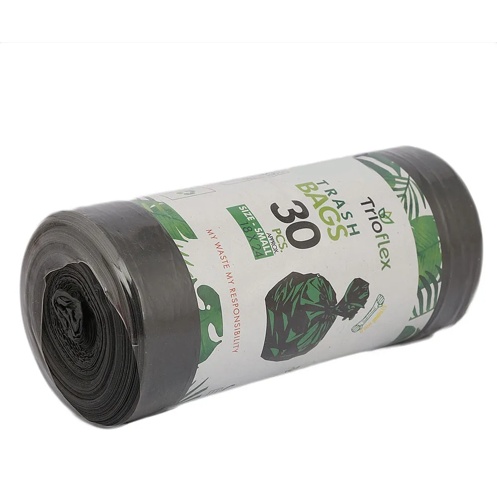 Trash Bags (30 Pcs) 1 Roll (18x24) - Multi