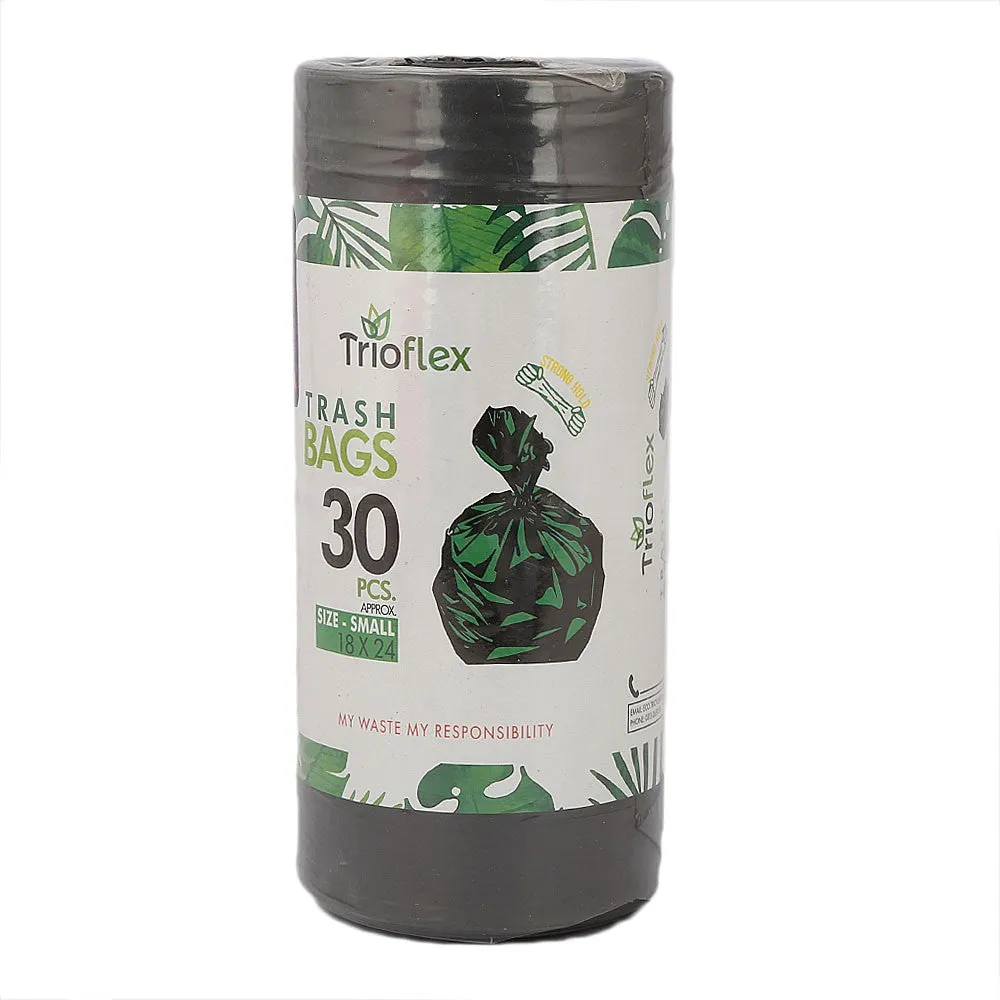Trash Bags (30 Pcs) 1 Roll (18x24) - Multi