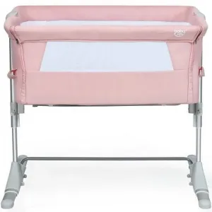 Travel Portable Baby Bed Side Sleeper Bassinet Crib with Carrying Bag-Pink - Col