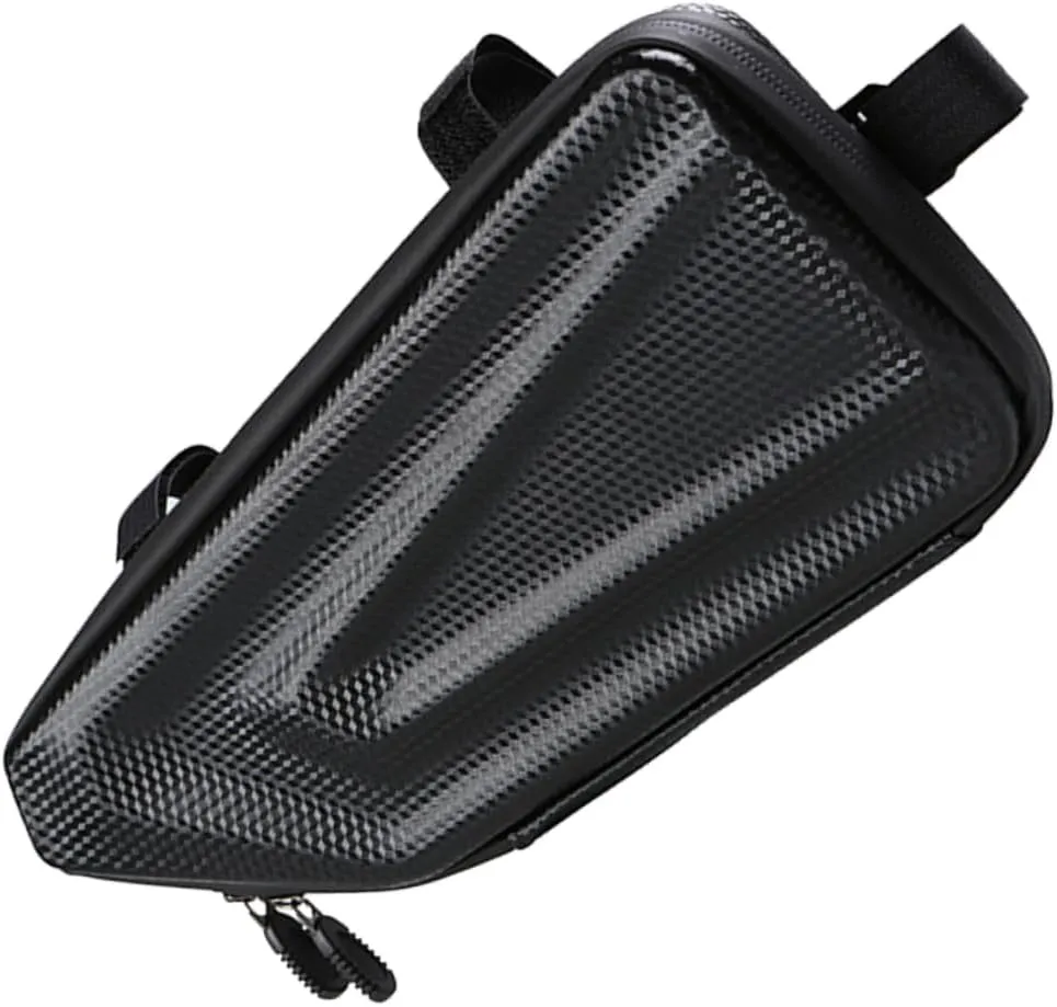 Triangle Frame Bag Cycling 1pc Bike Phone Bag Hard Shell Tube Storage Sturdy and Weatherproof Bicycle Frame Pouch