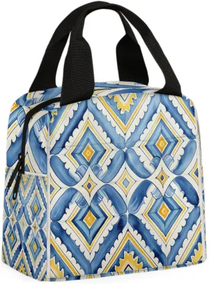 Tribe Lunch Bag Modern Tribe Tote Lunch Bag Reusable Lunch Box Leakproof Cooler Bag