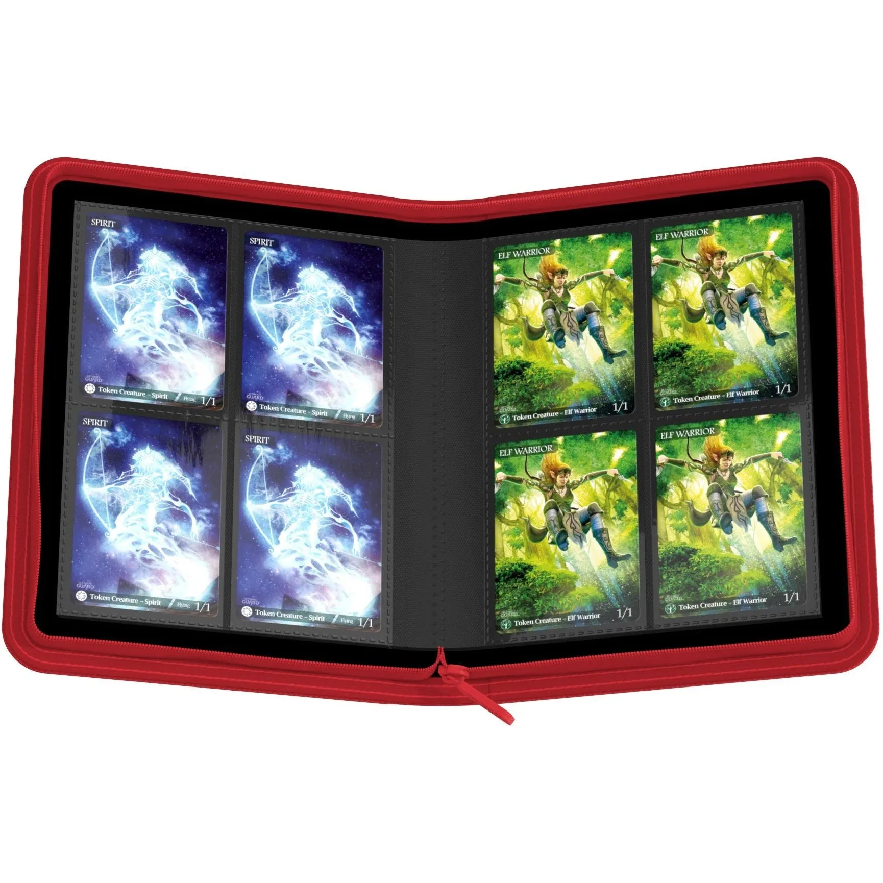 Ultimate Guard - 8 Pocket ZipFolio XenoSkin/Red