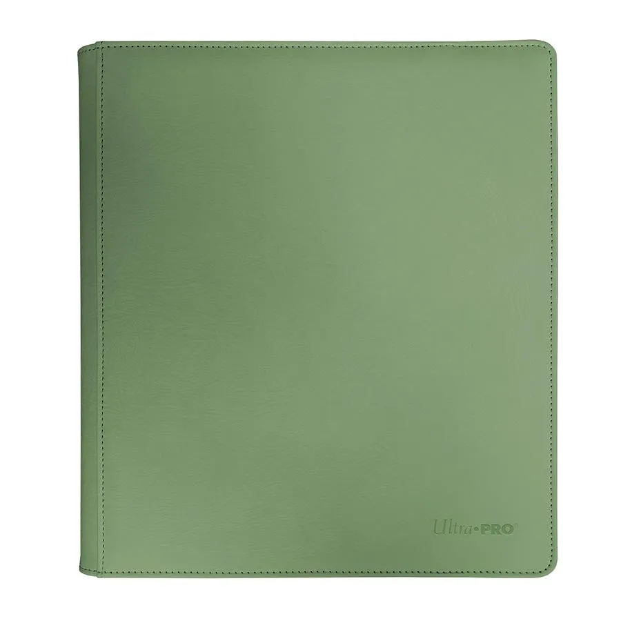Up Vivid - Ultra Pro: Vivid Collection: 12-Pocket Zippered Pro-Binder: Cool Matcha Green Pre-Order
