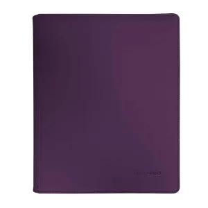 Up Vivid - Ultra Pro: Vivid Collection: 9-Pocket Zippered Pro-Binder: Midnight Plum Pre-Order