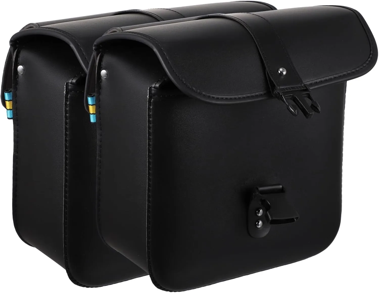 Vaguelly Motorcycle Side Bag Pair Motorbike Side Bag Modification Bag Tool Bag Easy Install for Motorcycles