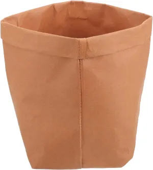 VALICLUD 1Pc Paper Flowerpot Storage Bag Breathable Design for Home Office Garden and Fresh Atmosphere