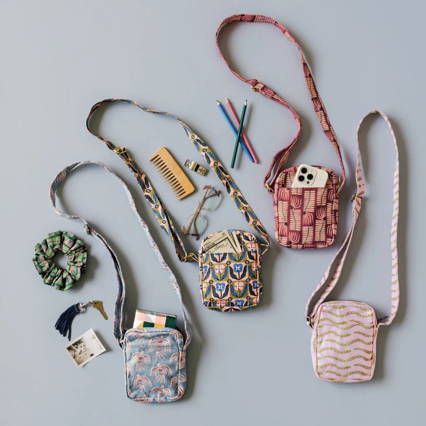 Venus Flower Crossbody Bag by Danica