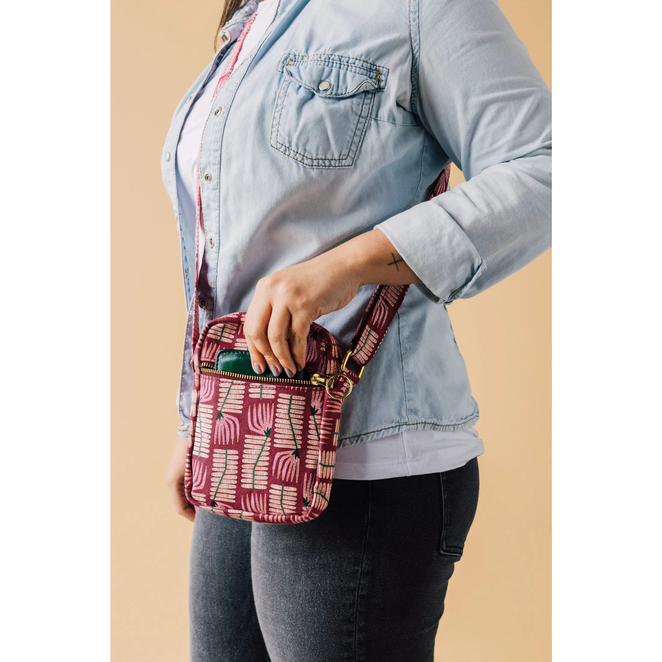Venus Flower Crossbody Bag by Danica