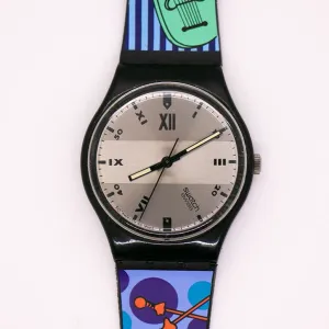 Vintage 1991 Swatch Gent GB136 FORTNUM Watch | Great Working Condition