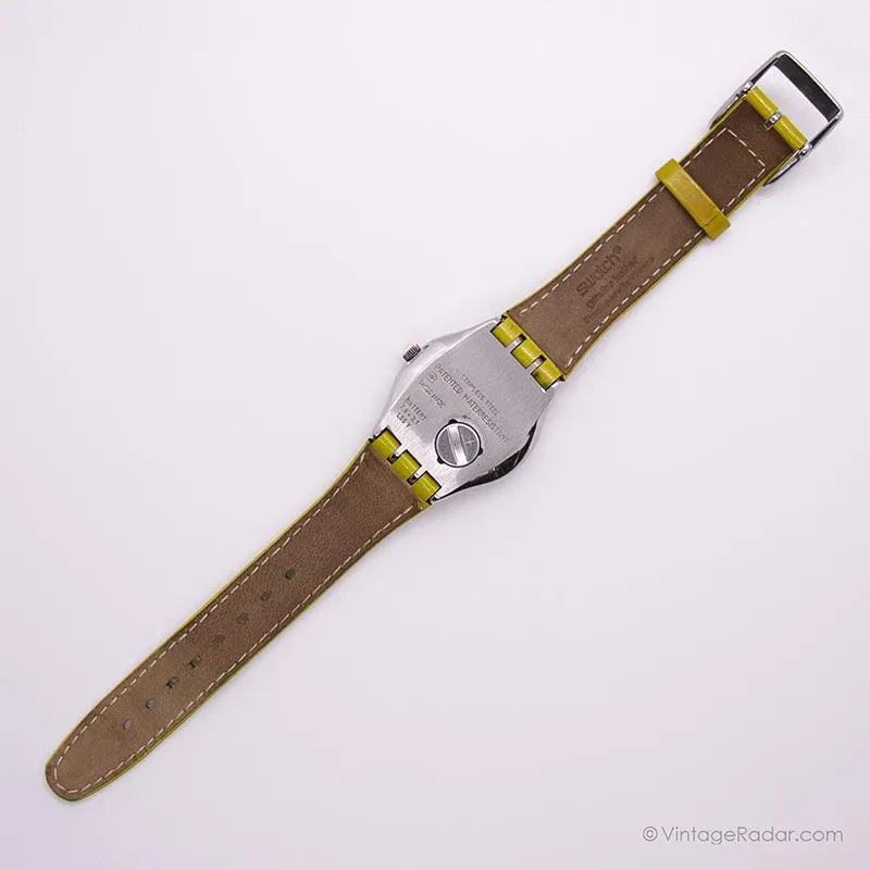 Vintage 1996 Swatch YLS105 PISTACCHIO Watch | Green Swatch Irony