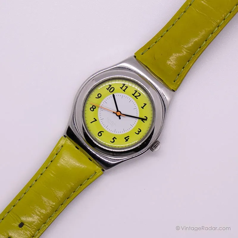 Vintage 1996 Swatch YLS105 PISTACCHIO Watch | Green Swatch Irony
