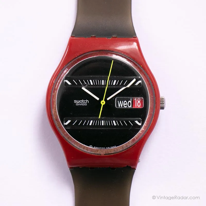 Vintage 1997 Swatch GR702 VOLTAGE Watch | Swatch Originals Gent