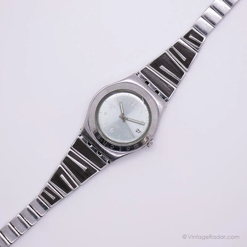 Vintage 2001 Swatch YLS410 SUNDOWN LIGHT GREEN Watch | Swatch Irony