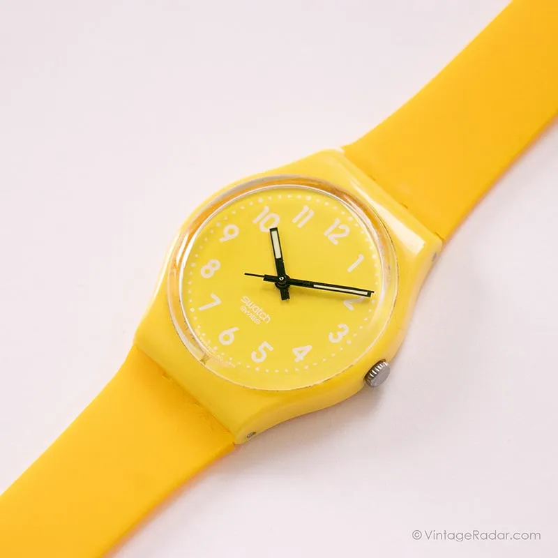 Vintage 2009 Swatch GJ128 LEMON TIME Watch | Collectible Swatch Watch
