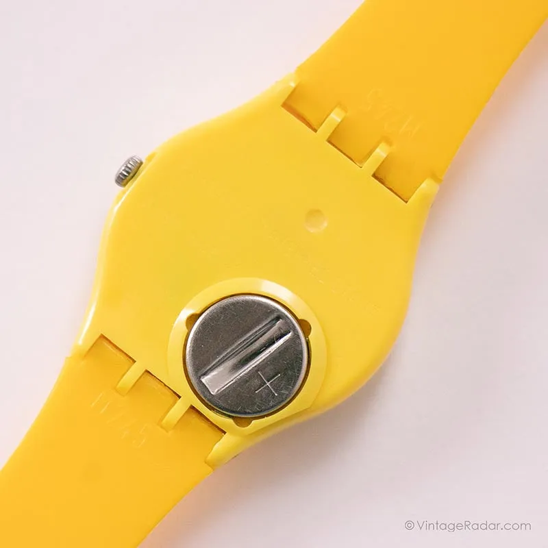 Vintage 2009 Swatch GJ128 LEMON TIME Watch | Collectible Swatch Watch
