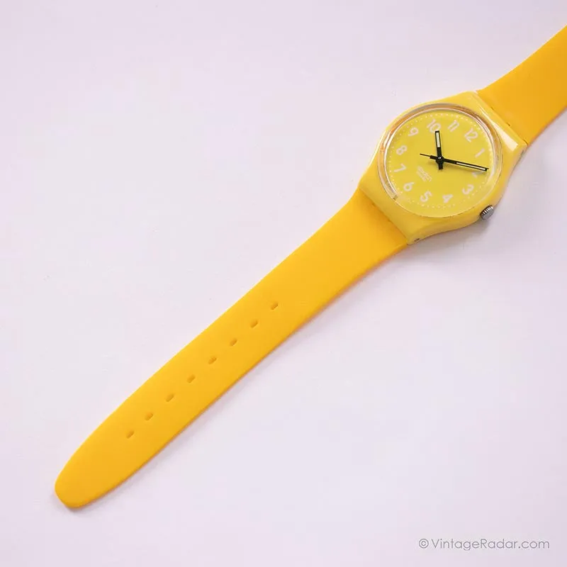 Vintage 2009 Swatch GJ128 LEMON TIME Watch | Collectible Swatch Watch
