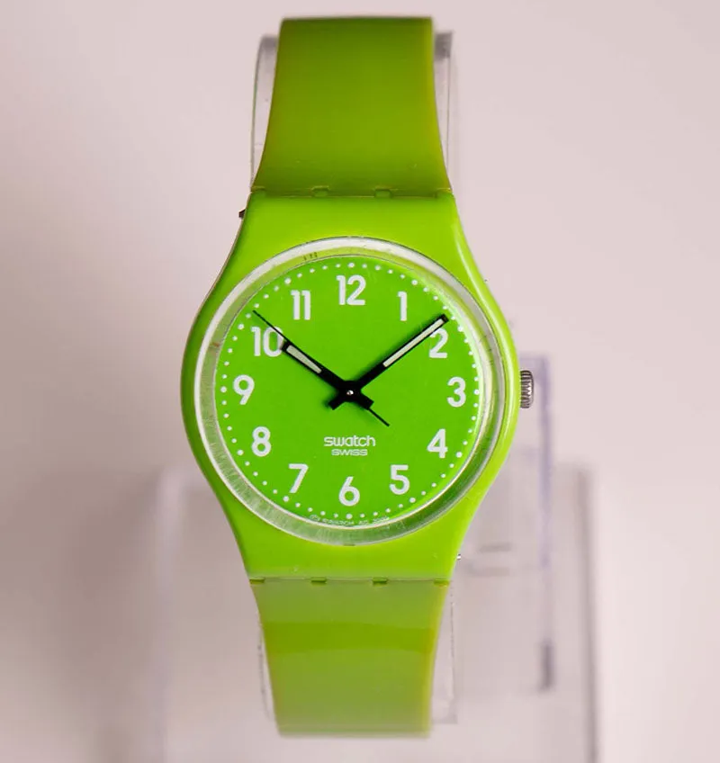Vintage LEMONGRASS GG204 Swatch Watch | 2009 Swatch Originals Gent