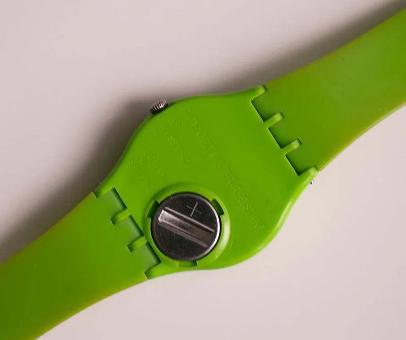 Vintage LEMONGRASS GG204 Swatch Watch | 2009 Swatch Originals Gent