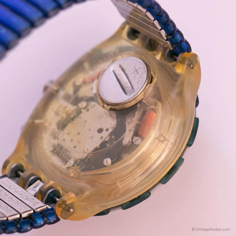 Vintage Swatch Aqua Chrono SBK103 BAGNINO S Watch