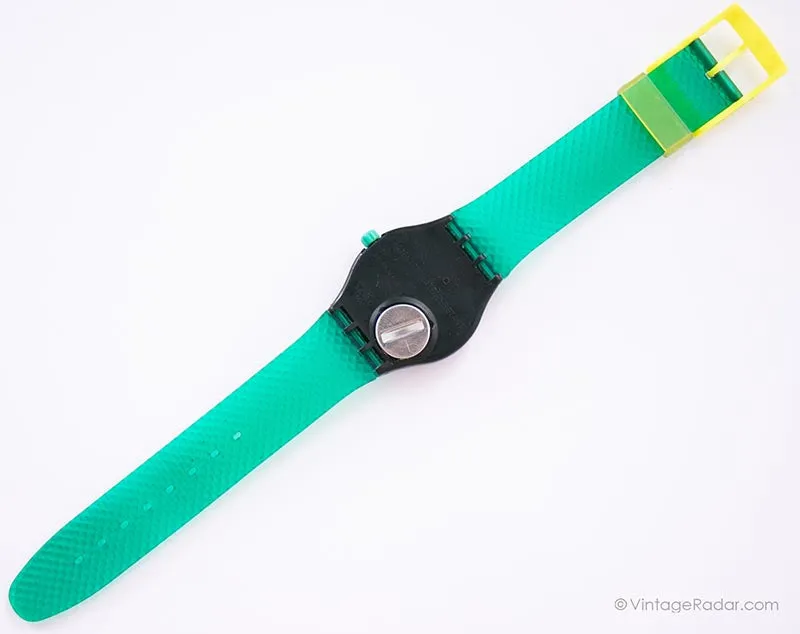 Vintage Swatch Chronograph SSB100 JESS RUSH Watch | 1991 Stop Swatch