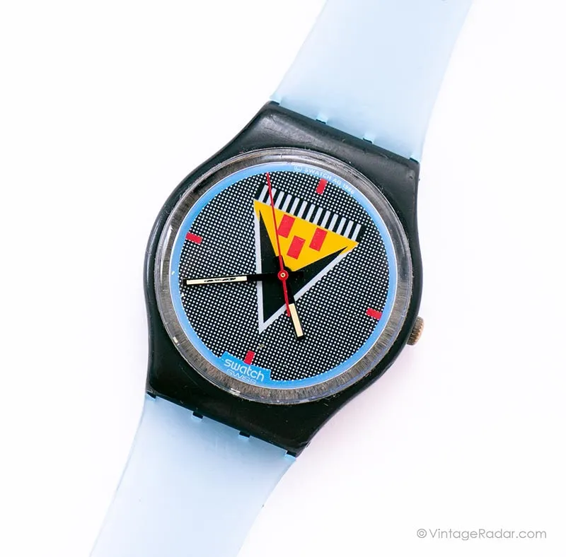 Vintage Swatch GB110 LANCELOT Watch | RARE 1986 Swatch Gent Model