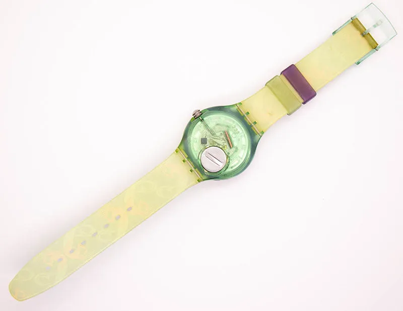 Vintage Swatch Scuba SAILOR'S JOY SDG100 Watch | 90s Mermaid Swatch
