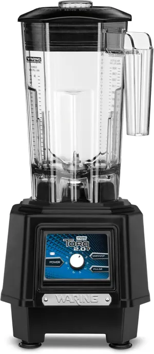 Waring Commercial TBB175 Variable Speed Control Countertop Blender, 9.13 x 11.5 x 15.75 inches, Black
