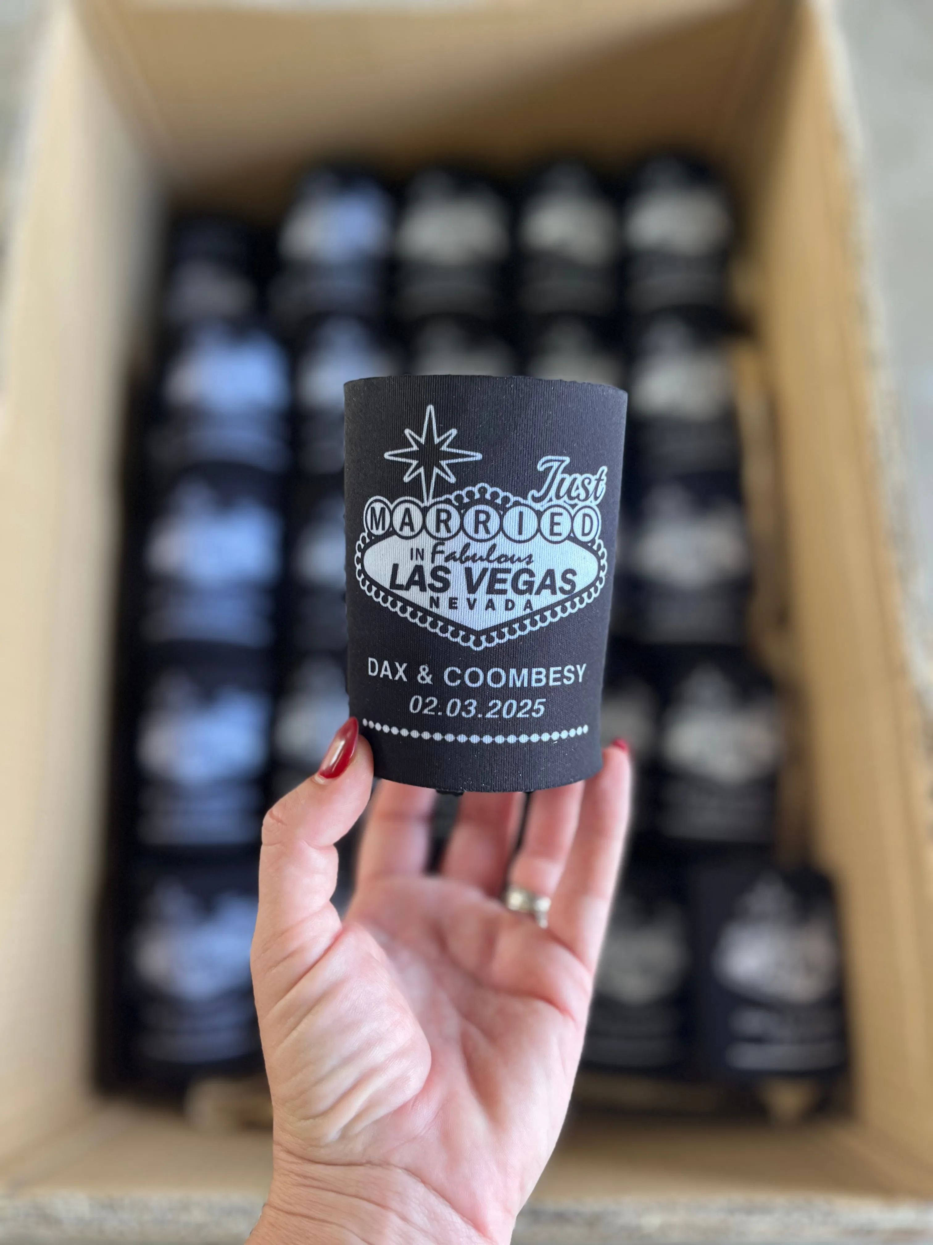 Wedding Stubby Holders