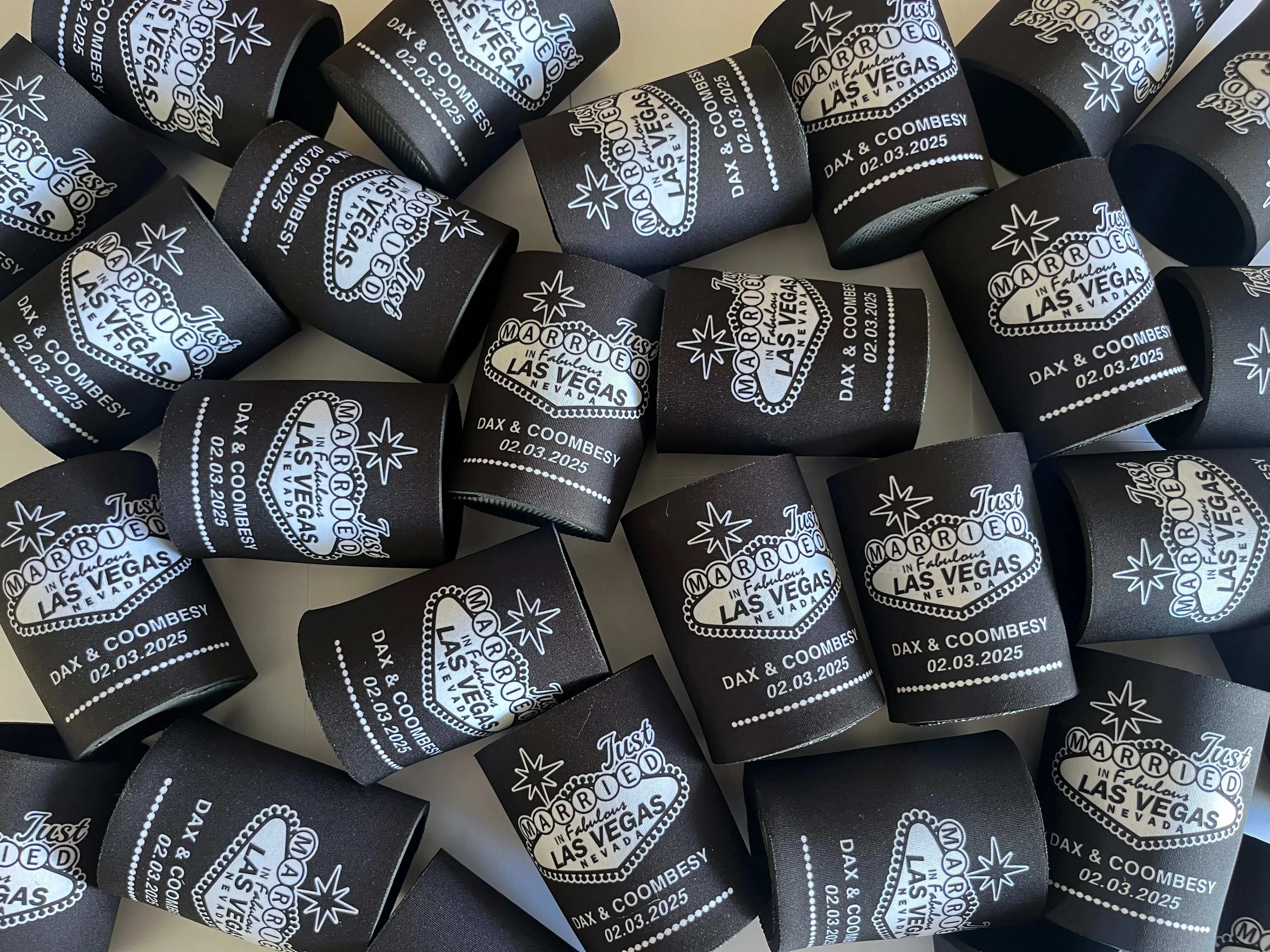 Wedding Stubby Holders