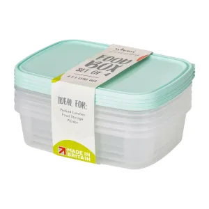 Wham Everyday Food Container 1Ltr (4 pack)