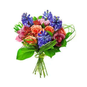Wild Spring Floral Hand-tied Bouquet