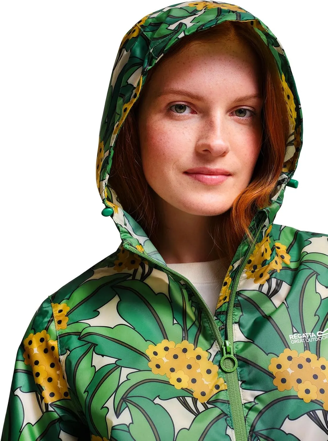 Womens Orla Kiely Lightweight Waterproof Pack-It Packable Jacket Coat