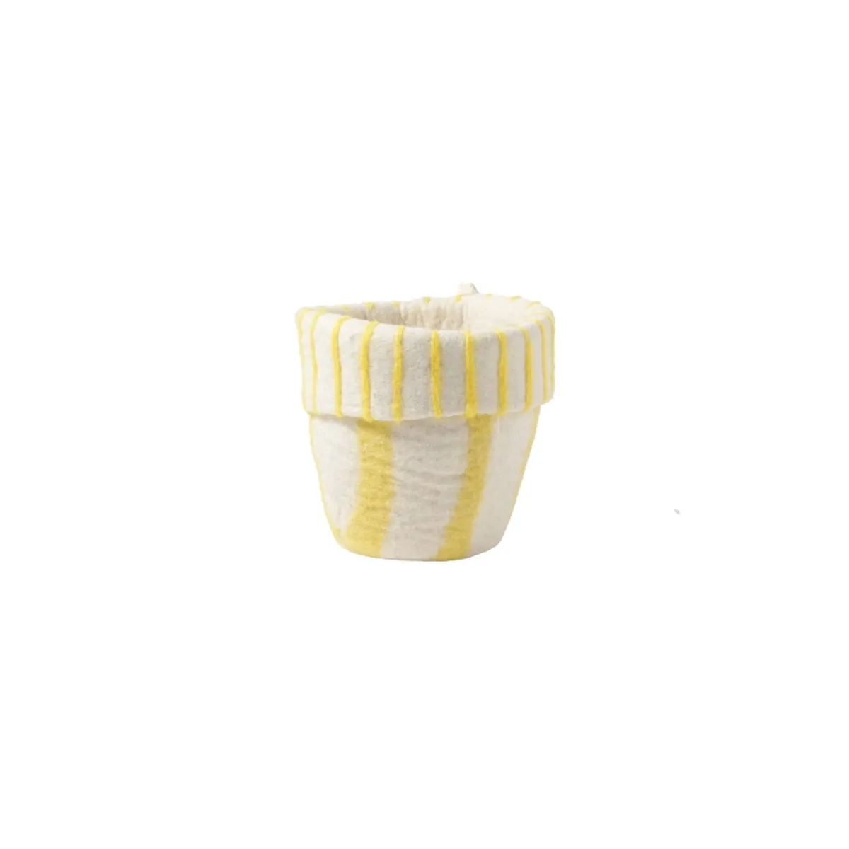 Wool Flower Pot
