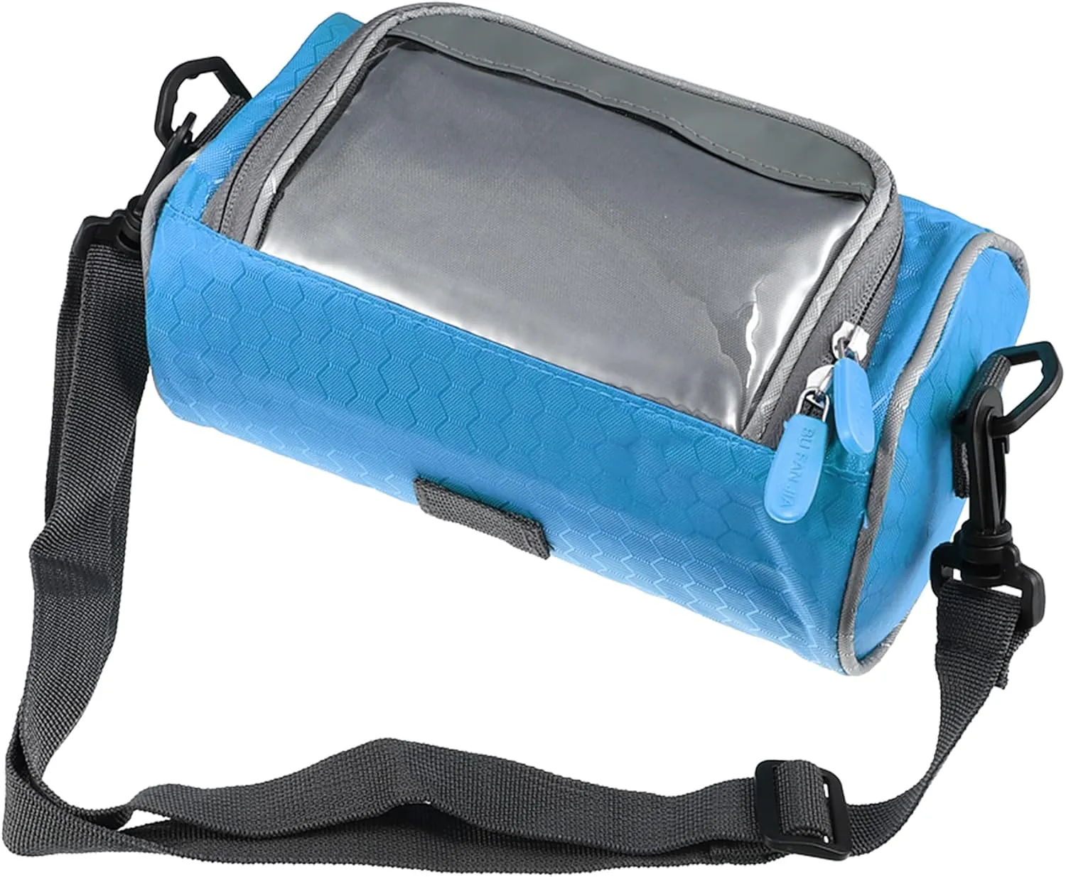 X AUTOHAUX Bike Handlebar Bag with Touch Screen Phone Holder Front Storage Bag for Road and Mountain Bikes