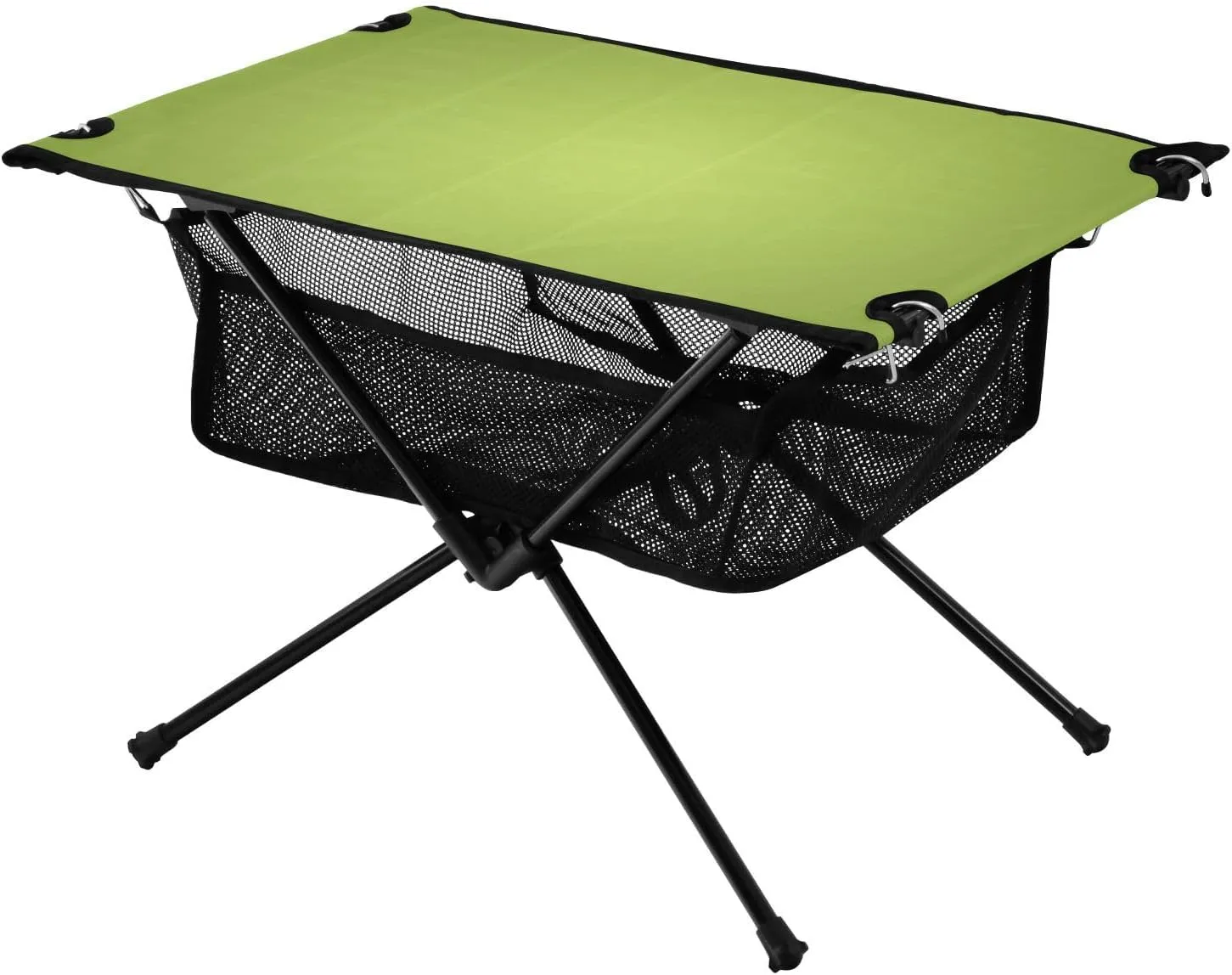 xigua Green Solid Folding Camping Table,Portable Camp Table with Carry Bag Beach Table Folding Table for Picnic, Camp,Party,Travel62
