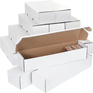 Yexiya 800 Count Storage Box Card Holders for Trading Cards Sports Note Collector Box Trading Note Organizer for Gaming Sports Collecting(36 Pcs)