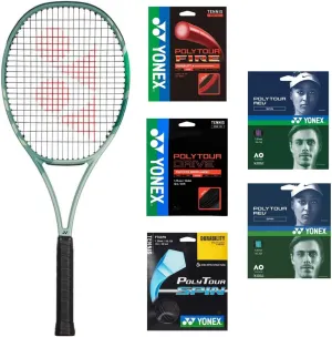 Yonex Percept 97D Tennis Racquet (Olive Green) - Strung with Your Choice of 125-Gauge String