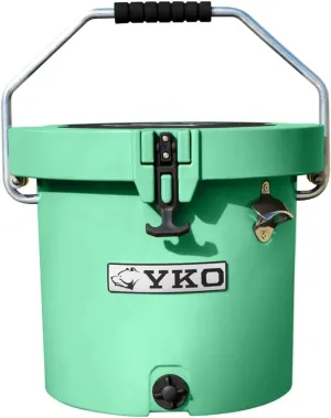 Yukon Outfitters Outdoor Fishing Hiking Hunting Seat Molded Insulated 20 Round Cooler Bucket