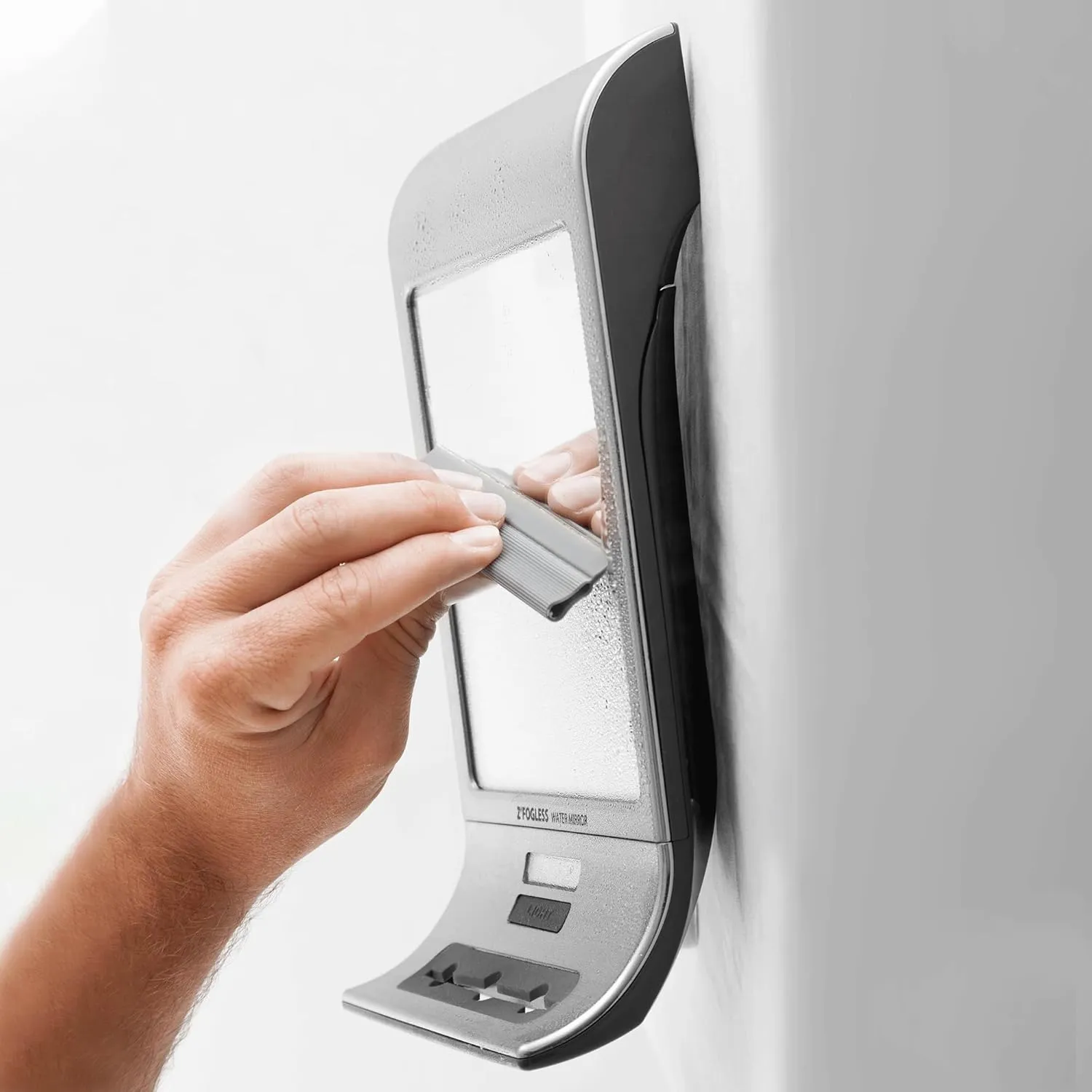 Zadro ZW20TS Z'fogless Water Mirror with Touch LED Light Panel Stainless Steel Like Finish