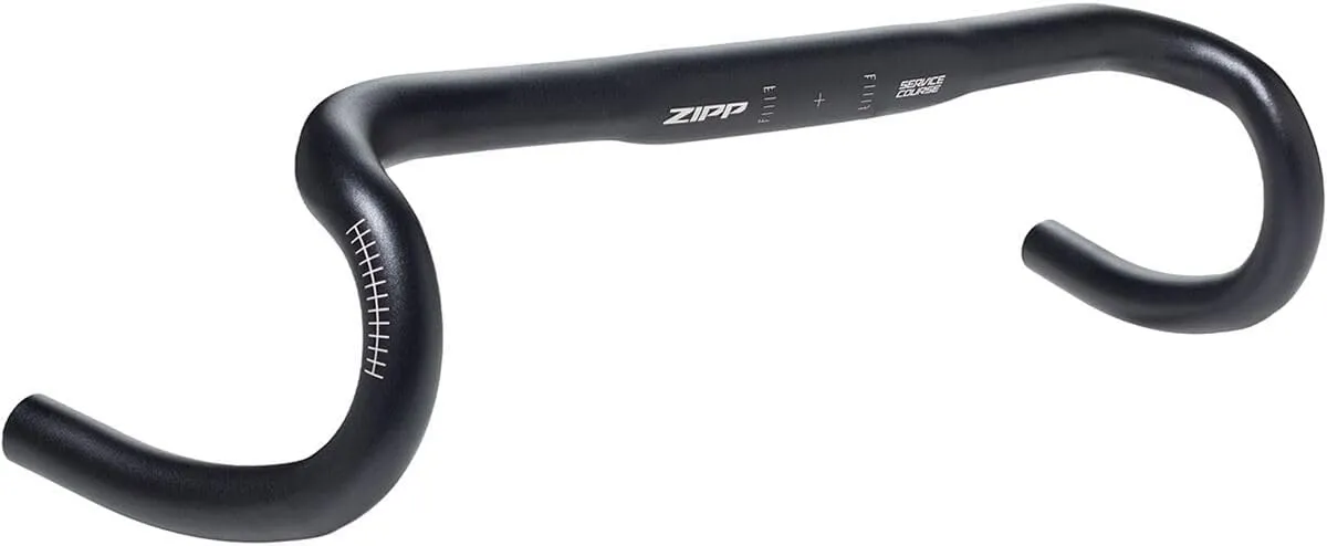 Zipp Speed Weaponry Service Course 70 XPLR Drop Handlebar - Aluminum, 31.8mm, 44cm, Bead Blast Black, A2