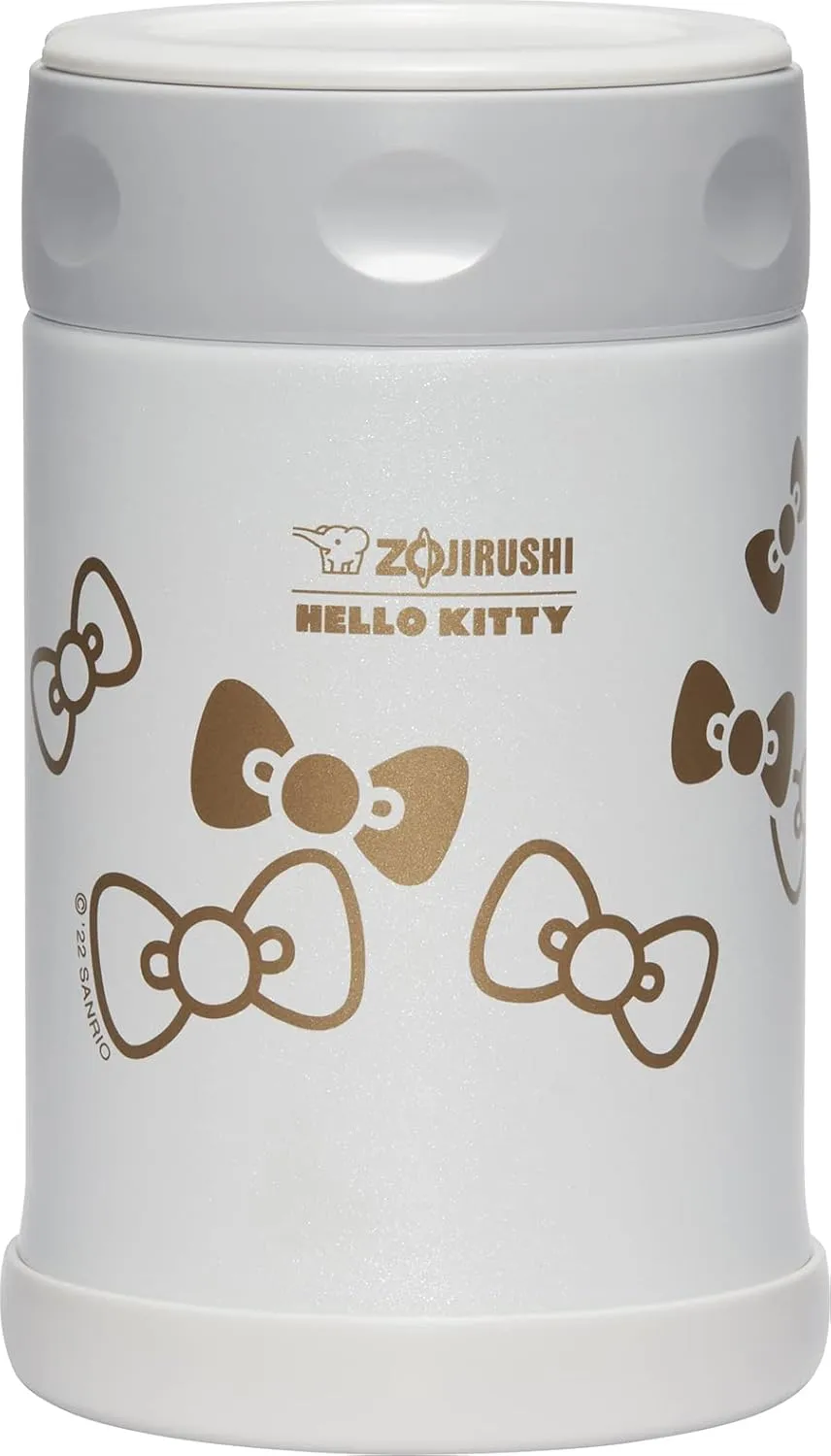 Zojirushi SW-EAE50KTWA Stainless Steel Food Jar, 17-Ounce, Hello Kitty Collection White