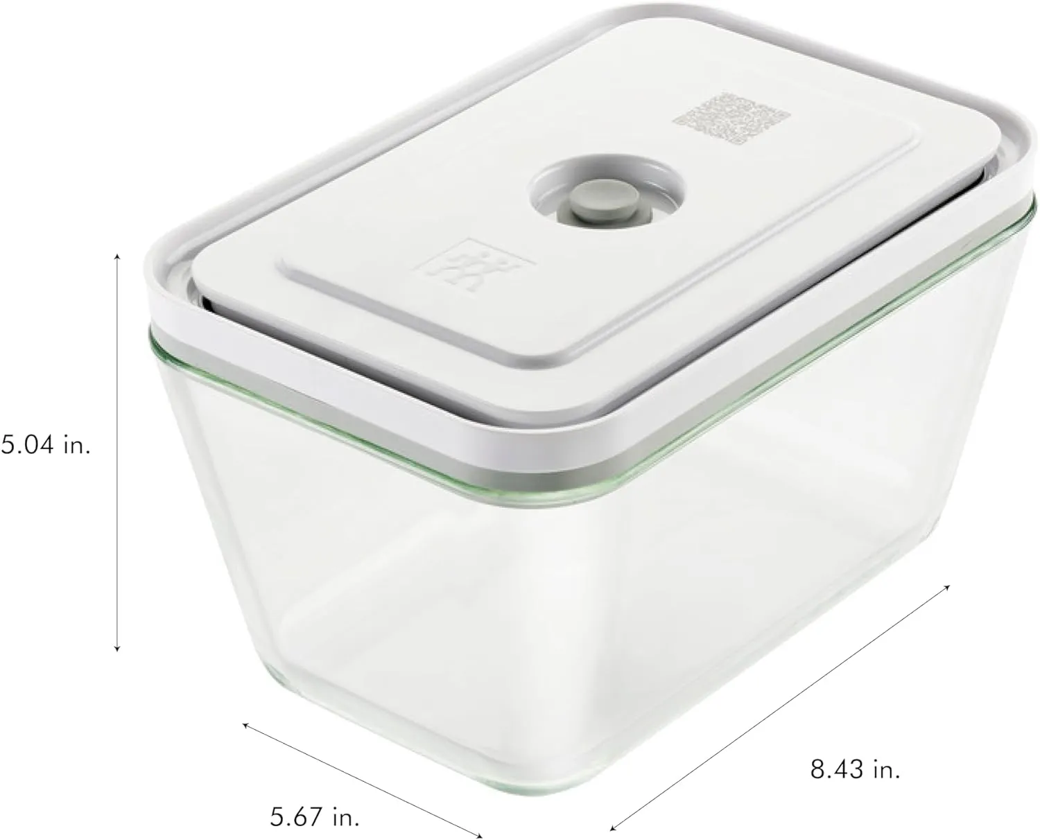 ZWILLING Fresh & Save 3-pc Glass Food Storage, Meal Prep Container, Assorted Sizes