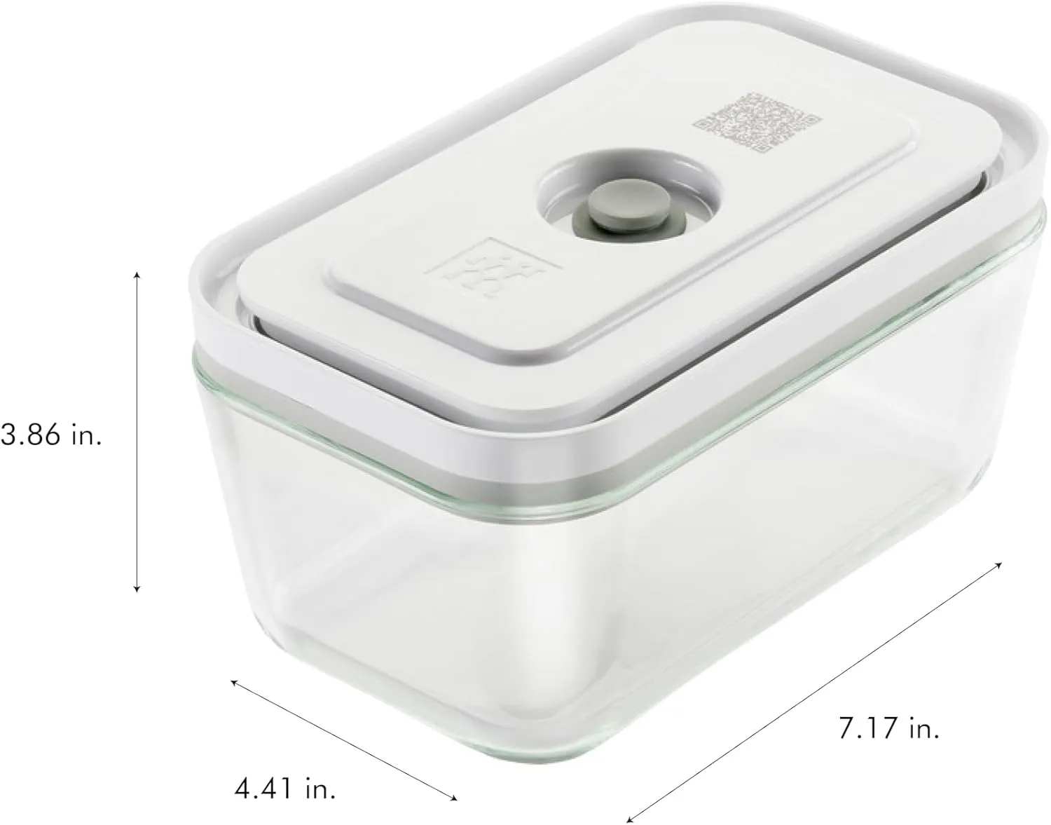 ZWILLING Fresh & Save 3-pc Glass Food Storage, Meal Prep Container, Assorted Sizes